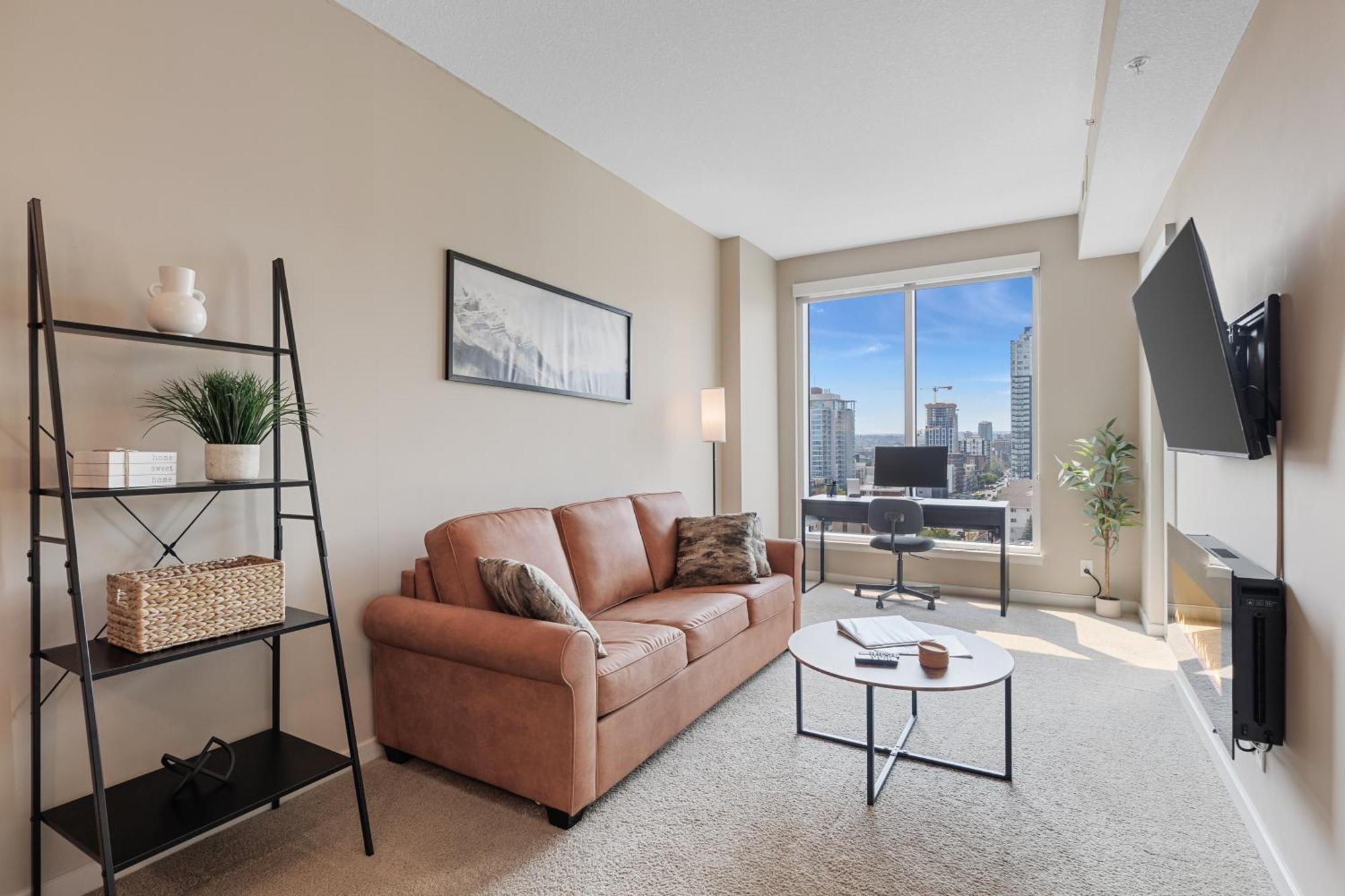 Heart Of Downtown Calgary Spacious Luxury Condo With Stunning Views And Premium Amenities Zewnętrze zdjęcie